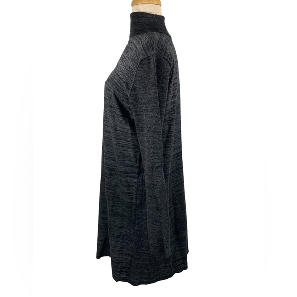 Sweater Dress NWOT Size XL Bk Grey Rayon Polyester Cowl Neck Apt. 9 Long… - Picture 3 of 12